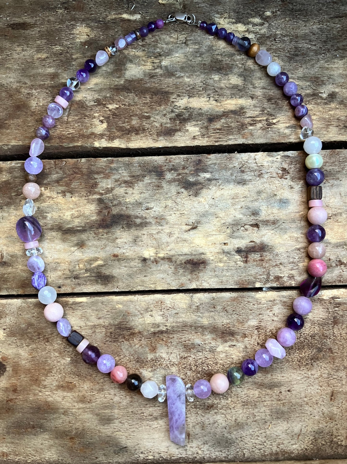 Purple Fae Mixed beads