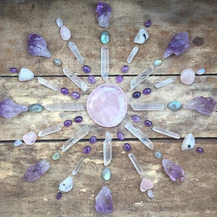Crystal Grid with Distant Healing