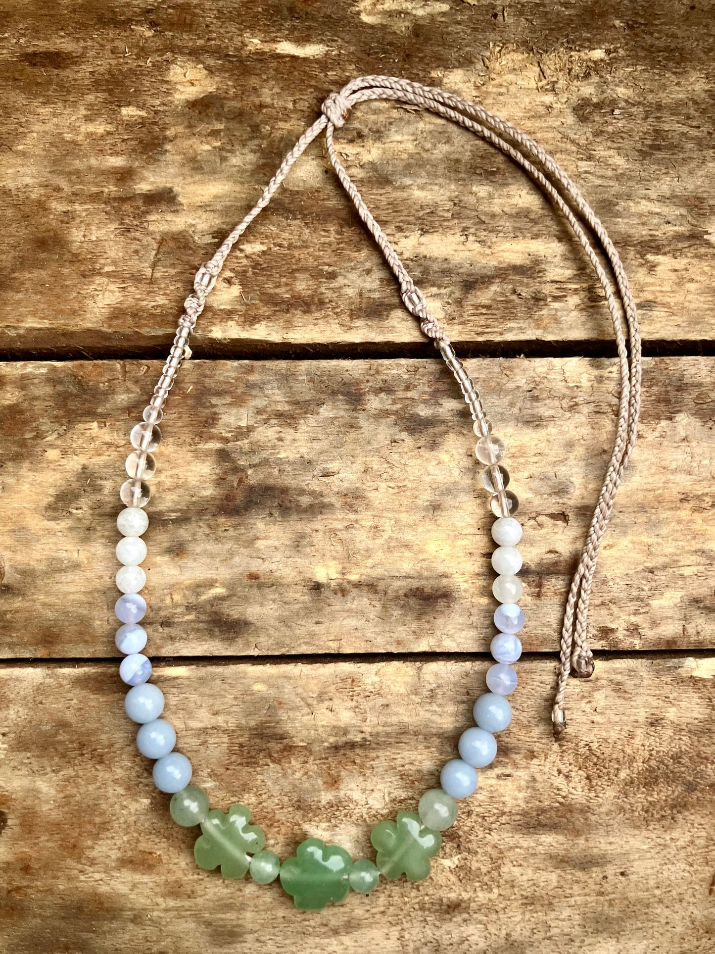 Green Adventurine Flowers