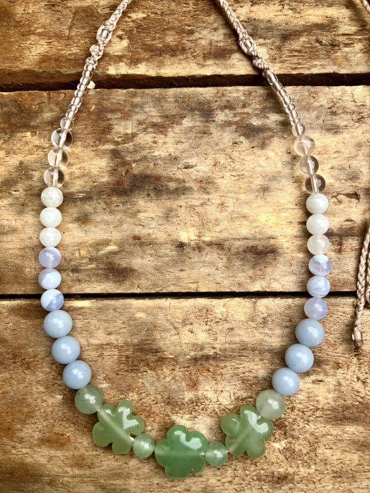 Green Adventurine Flowers