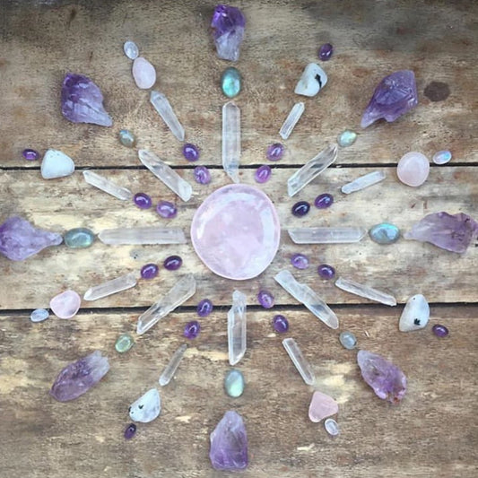 Crystal Grid with Distant Healing