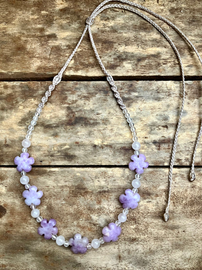 Lepidolite Flower Fae