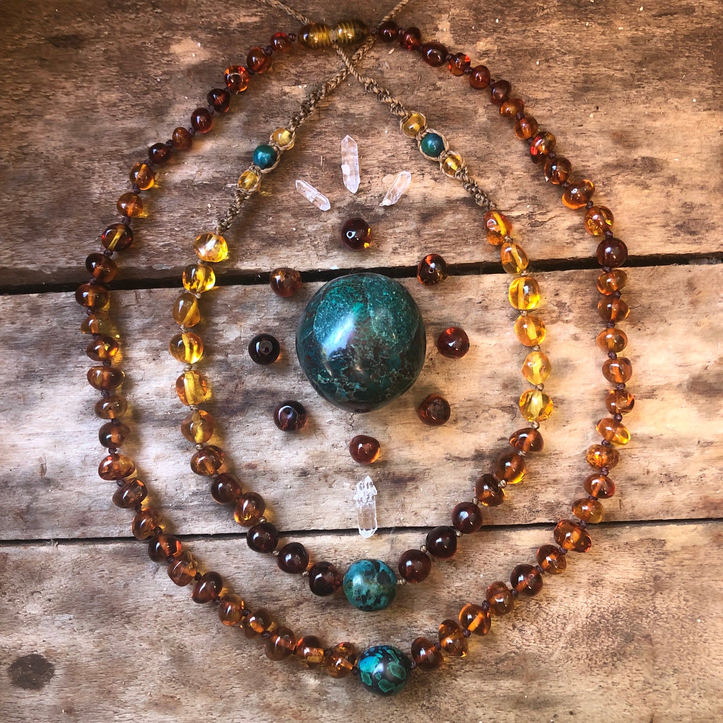 Custom Amber Beads