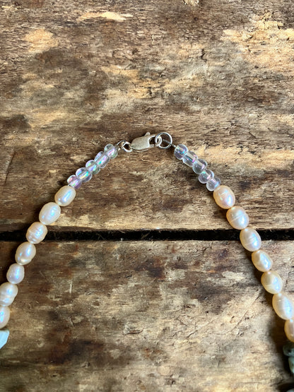 Shivas Eye Larimar & Pearls
