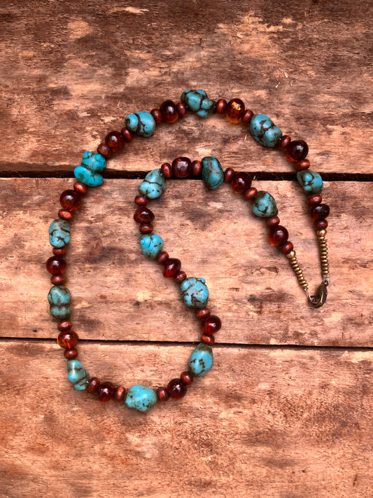 Amber & Turquoise